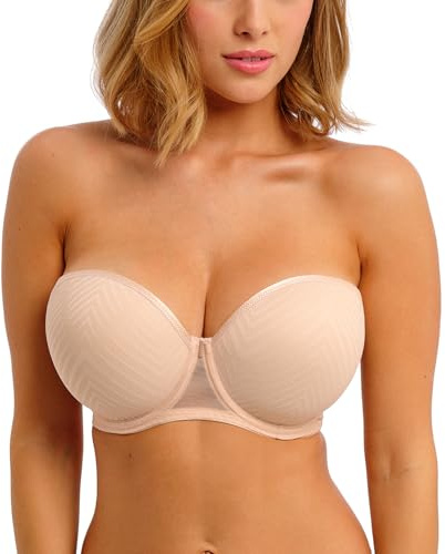 Freya Tailored Moulded Strapless Bra Natural Beige Beige 30E