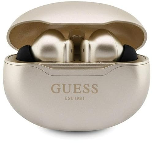 GUESS Kopfhörer Bluetooth GUTWST50ED TWS + Dockingstation golden Classic EST