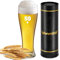 WenmthG - Weizenbiergläser 0,5L Geburtstagsgeschenk - 60 Geburtstag - Bierglas mit Gravur - 59 + 1 - Personalisierte Geschenke mit Packung - Lustige Geschenke für Papa, Männer, Freunde