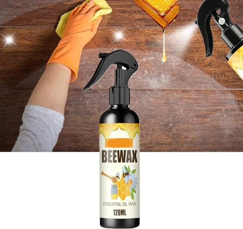 Nettoyant Pour Bois Cirage Pour Meubles En Vaporisateur à La Cire D'abeille Sol Cire D'abeille Vernis à Meubles Nettoyant Bois Cire D'abeille Spray Pour Meubles (1Pcs)