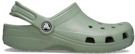Crocs Unisex Kids Classic Clog K Clogs, Moss, 13 UK Child