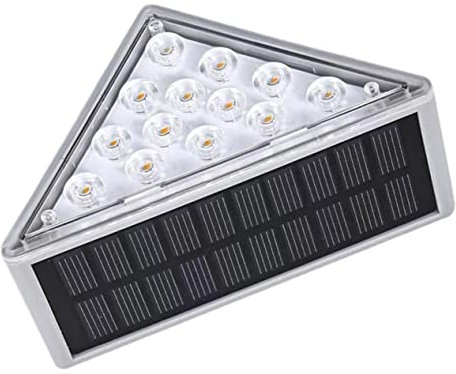 jojofuny Solar-Stufenleuchte Dekor Außenleuchten Für Solarlicht Solar-Stufendeck Led-Außenleuchte Solar-Außenlampe Solarbetriebene Außenleuchten Deckleuchten