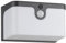 Eglo Applique murale extérieur LED Croara, lampe solaire puissant avec détecteur de mouvement, éclairage mural d'extérieur, plastique anthracite et blanc, blanc chaud, IP44