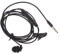 3 5mm Einseitig Lavalier Kopfhörer In Ear Ohrhörer Gaming Headset Für Handys MP3 MP4 Spieler Empfänger Seite Ohrstöpsel