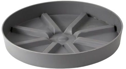 Pflanzen-Tropfschalen, Atmungsaktives PP-Pflanzentablett, Grünes Blumentopf-Untersetzer-Set, Pflanzen-Untersetzer-Tablett, Effizientes Entwässerungsdesign, Stabile Pflanzen-Untersetzer, Pflanzenbehält