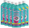Vamoosh Plughole Unblocker, Drain Unblocker Bathroom - Dissolves Hair, Bleach-Free Bathroom Sink Unclogger, Septic Tank Safe, Fast Acting, Safe & Powerful - 12 Doses (6 x 600ml)