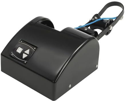 Argano elettrico per ancora, argano elettrico per ancora per barche marine da 12 V con corda di ancoraggio da 100 piedi e telecomando, kit di argano elettrico per ancora per barche da 35 libbre