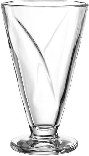 LEONARDO HOME CONO Schale • 1 Stück • Elegante Dessertschalen im konischen Design • Perfekt für Eis, Pudding, Früchte • Stilvoll servieren • Modern • Vielseitig nutzbar • Höhe 16 cm • klar • 057178