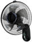 Generico Ventilatore da Parete con 5 Pale 65W con Oscillazione Automatica Ventilatore Oscillante a Muro con 3 Velocità Funzionamento Silenzioso