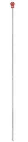 Prym 195214 Häkelnadeln ALU 30 cm 2,50 mm grau Tunesische Häkelnadel, Aluminium, 2,5 mm