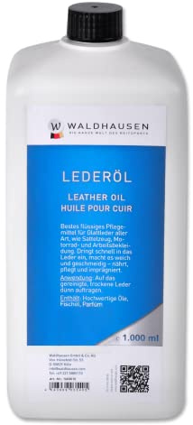 WALDHAUSEN Lederöl hell, flüssig, 1 l