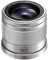 Panasonic H-HS043E-S - Objetivo para cámara Lumix (distancia focal 85-42.5 mm, apertura f/1.7, zoom óptico 2x, diámetro filtro: 55 mm), color plateado