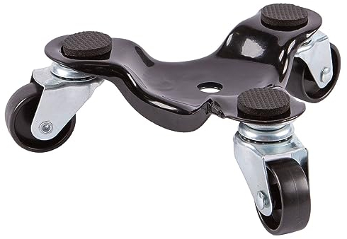 Pro User - 3-Wheel Polypropylene Furniture Moving Dolly - Black