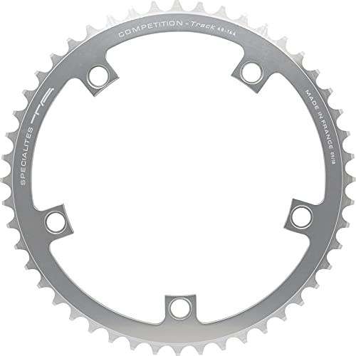Spécialités TA Track Competition 144 PCD 5 Arm Chainring, 51t, Silver