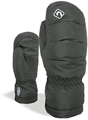 Level Kinder Rainbow JR Mitt Handschuhe, schwarz, 4 (Herstellergröße:XXS)