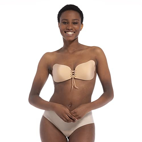 Magic Bodyfashion Damen va-voom Bra Klebe-BH, Latte, A Va-va-voom Bra S