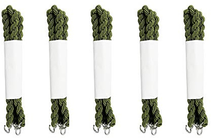 10/20pcs Elastic Boot Straps Military Boot Bands Blousing Garters Military Double Twisted Shock Cord Trouser Twist,Green/Black Available