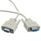KALEA-INFORMATIQUE Cordon pour données série RS232 DB9 femelle vers DB9 femelle avec câblage croisé NULL-MODEM