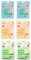 Derma V10 Foot Pack Mask (6 Pack) Deep Moisturising (Tea Tree & Peppermint, Honey & Almond, Argan Oil)