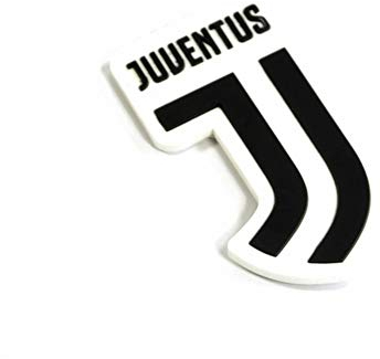 Juventus FC Wappen Kühlschrankmagnet, weiß / schwarz, Einheitsgröße