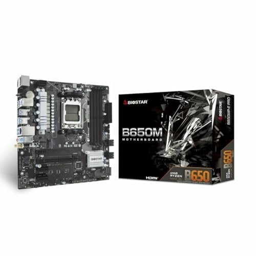 Biostar B650MP-E PRO carte mère AMD B650 Emplacement AM5 micro ATX