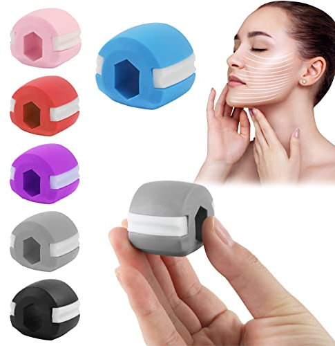 6pc x jawline trainer, Kiefertrainer, Jawline Exerciser, jaw trainer, kiefer trainer, face fitness ball, Jaw Trainer Ball, Jawline Trainer für Frauen und Männer, Doppelkinn Reduzierer