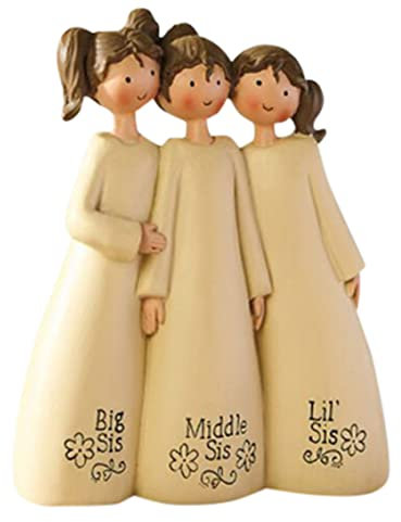 Guardian Angel Gifts Sister Birthday Gifts Angel Sisters Figurine Guardian Figurine Ornament for Mom Birthday Home Decor 3 Girls