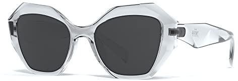 Hanukeii Unisex Moorea Sonnenbrille, Weiß, One Size