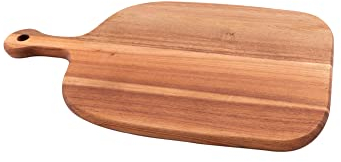 Point-Virgule planche aperco avec manche en bois d'acacia, accessoires de cuisine, 40x25.4x1.5cm