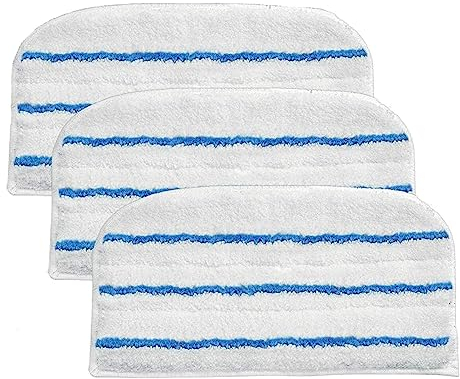 3 Cloth Pads Compatible with Black and Decker Steam Cleaner FSM1500, 1600, 1610, 1620, 13E1