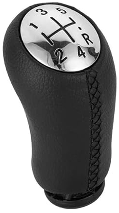 Juttzzei Renault Pomos para palanca de cambios, palanca de cambios de 5 velocidades para Renault Clio Campus Scenic Megane Kangoo Laguna Dacia Sandero - Negro