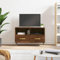 RAUGAJ Entertainment-Zentren & TV-Schrank-TV-Schrank Braun Eiche 80x36x50 cm Holz-Möbel