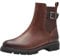 MARCO TOZZI Damen Chelsea Boots Vegan mit Reißverschluss, Braun (Cognac Comb), 41 EU