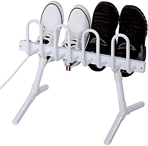 SHENGMIAOHE 4 Pares de Secadores de Zapatos Eléctricos Independientes Calentador Seco, Calentador de Deshumidificación de Guía de Zapatos, Secador de Zapatos, Zapatos Y Calcetines Glooves,
