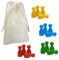 Spielfiguren aus Holz für Brettspiele 160 Stück Halmakegel und 16 Stück Würfel aus Holz Bunte Spielfiguren mit 1 Beutel Halmakegel 25x12 aus Holzs Set Spielfiguren für Brettspiele