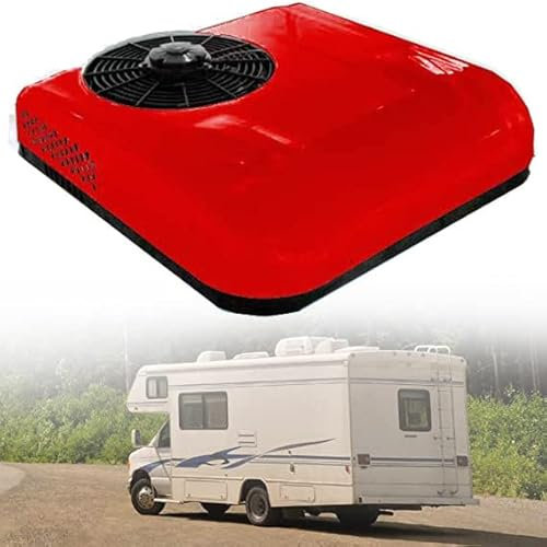Aire Acondicionado de Techo 12V/24V DC para Camiones, Autobuses y Vehículos Recreativos - Frío Potente para Autocaravanas y Vehículos Agrícolas