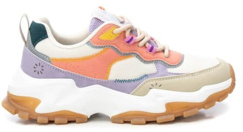 REFRESH - Zapatilla Mujer Lila - Calzado Cómodo y Versátil - Moda Casual - Modelo 17240407 (Talla 38)