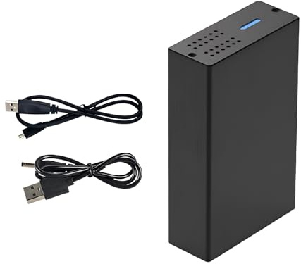 BFLKY Double Bay Hard Drives Enclosure For 2.5/3.5Inch HDDs USB3.0 40TB Capacity External HDDs Bay Aluminum Case