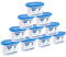 Harbour Housewares Interior Dehumidifiers - 500ml - Ocean - 10x Scented Home Wardrobe Anti-Mould Damp Condensation Absorber Moisture Trap Air Freshener