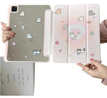 JQVDE Nuova Custodia for Tablet 2024 for iPad PRO 11 12.9 13 M2 M4 2022 Custodia 9.7 10.2 5 6 7 8 9 10 Generazione Custodia(FDSZGG,IPad10.2 7th 8th 9th)