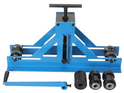 Schwere Rohrbiegemaschine Manuelle Rohrbiegegerät TR-40, Profilrohr-Biegemaschine für Quadrat- & Rechteckrohre, Rohrbiegger Biegevorrichtung Biegewerkzeug für Stahl, Kupfer, Aluminium 0-40 mm