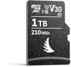 Angelbird AV PRO microSD V30 1 TB – Hochleistungs‑microSDXC UHS-I A2 Speicherkarte – bis zu 8K – Schreibgeschwindigkeit bis zu 175 MB/s – für Drohnen, Action‑Kameras, Smartphones und Gaming