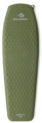 Sea To Summit Camp Plus Self-Inflating Regular Isomatte (Maße 183 x 56 x 7 cm/Gewicht 1,05kg / Isoliert bis -20°C) - Regular