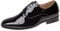 Mens Evening / Uniform / Oxford shoes Black Patent size 12