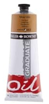 Daler-Rowney Graduate Oil Paint, Aluminium Tube, 6.76oz - 200 ml, Yellow Ochre