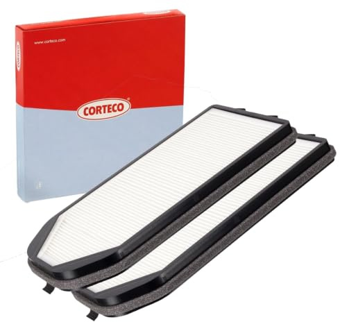 Corteco 21653030 Filter, Innenraumluft vorne | 21653030 Kompatibel mit 7 (E38),B12 (E38)