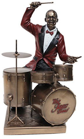 Schlagzeuger Figur Drummer Schlagzeug Jazzmusiker