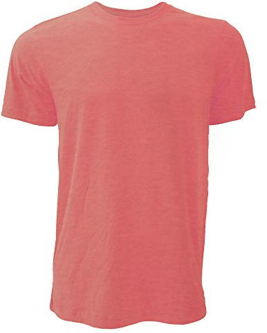 Bella + Canvas Unisex Jersey Crew Neck T-Shirt - Heather Red - L - BE6000