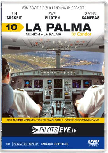 PilotsEYE.tv | LA PALMA | Cockpitmitflug A320 | CONDOR Berlin | Airial Island | Bonus: Helicopter Island Tour hosted by CoPilot Patricia