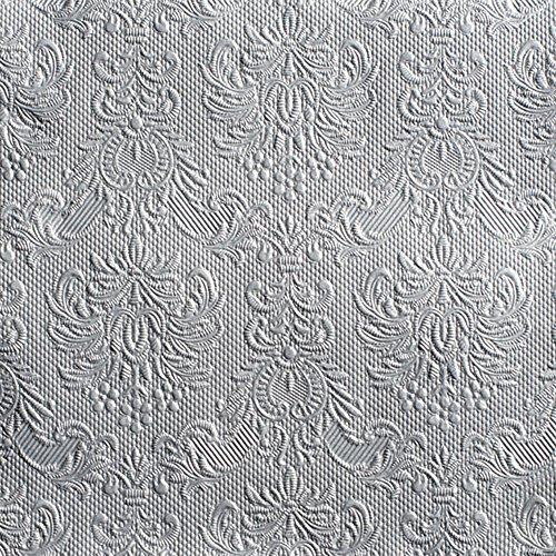 Napkin 33 Elegance Silver Servietten 15 St.-Pg